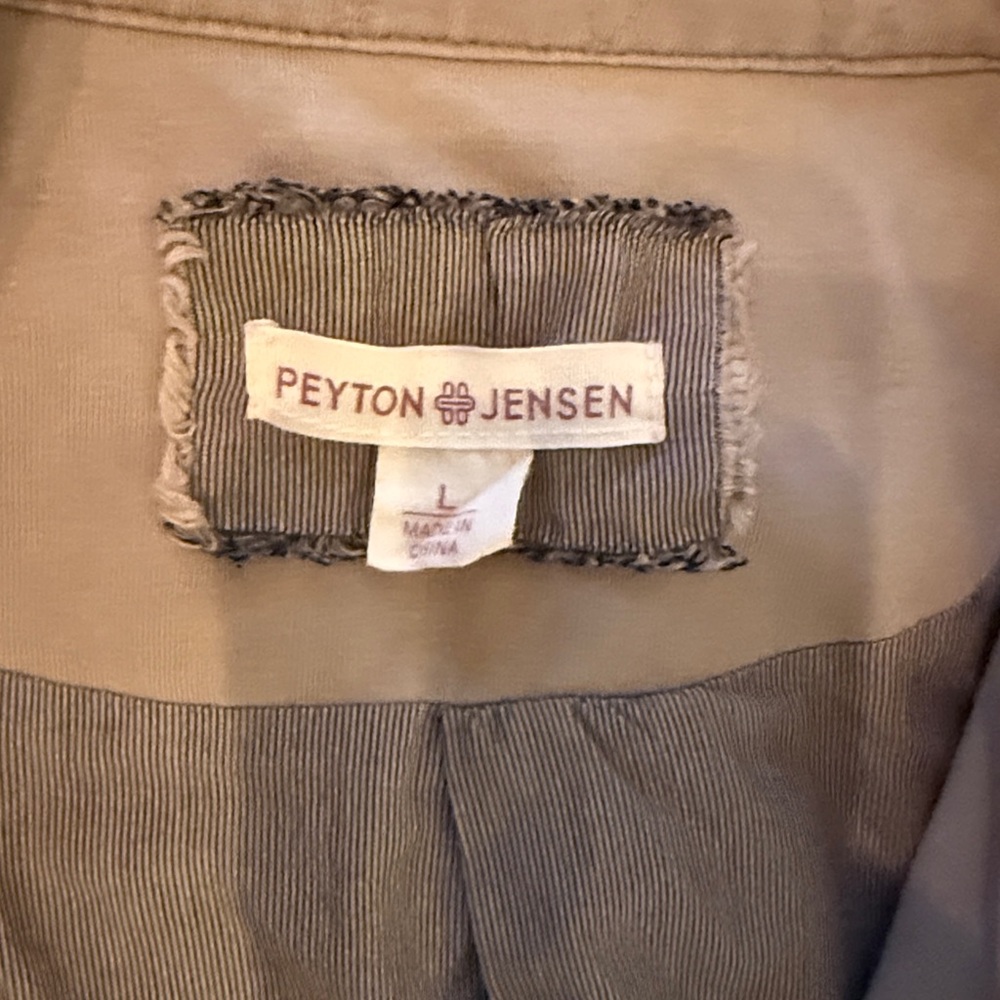 Women's Tan Jacket Peyton Jensen - Picture 2 of 3